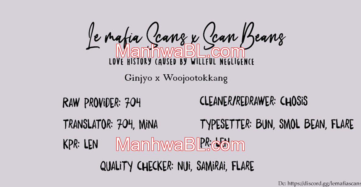 Love History Caused by Willful Negligence - Capítulo 2 manhwa