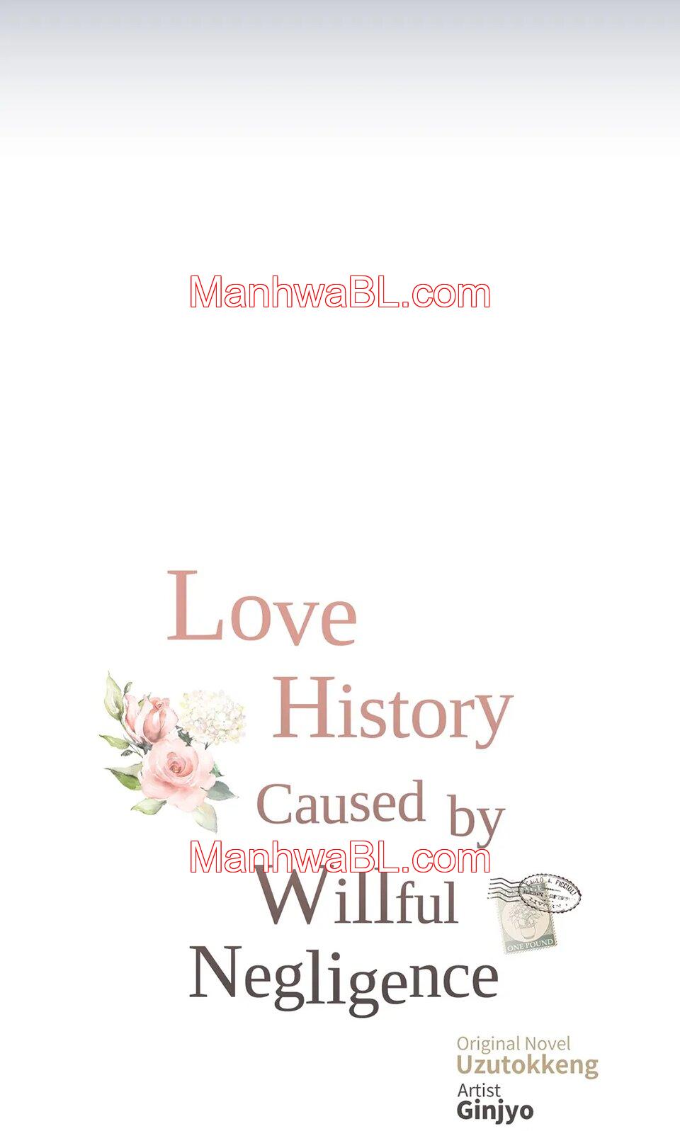 Love History Caused by Willful Negligence - Capítulo 47 manhwa