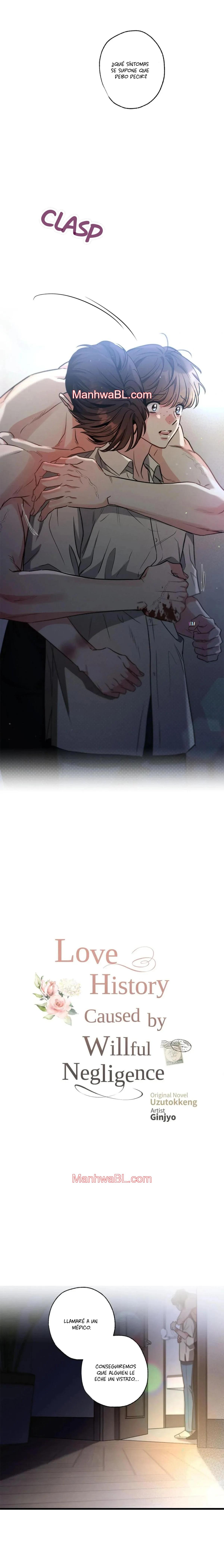 Love History Caused by Willful Negligence - Capítulo 95 manhwa