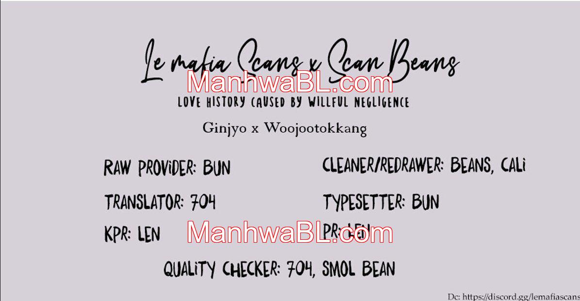 Love History Caused by Willful Negligence - Capítulo 4 manhwa