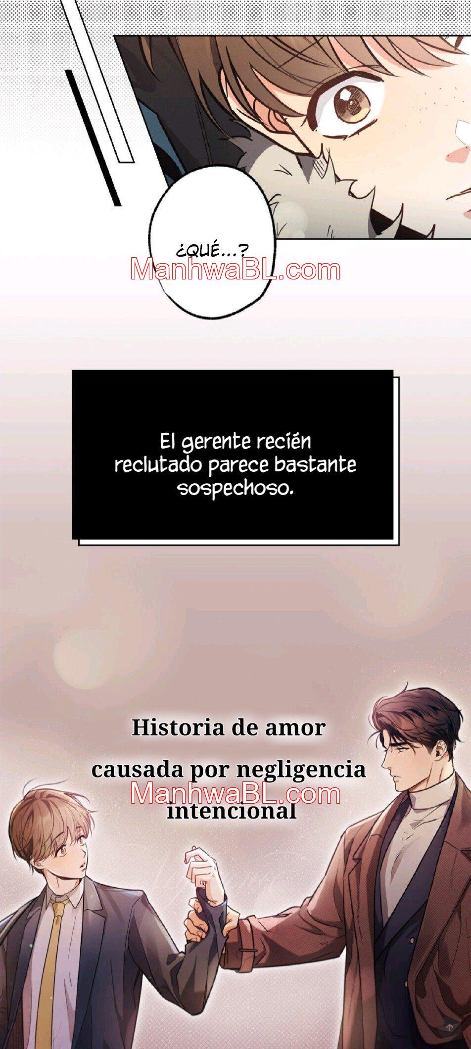 Love History Caused by Willful Negligence - Capítulo 0 manhwa