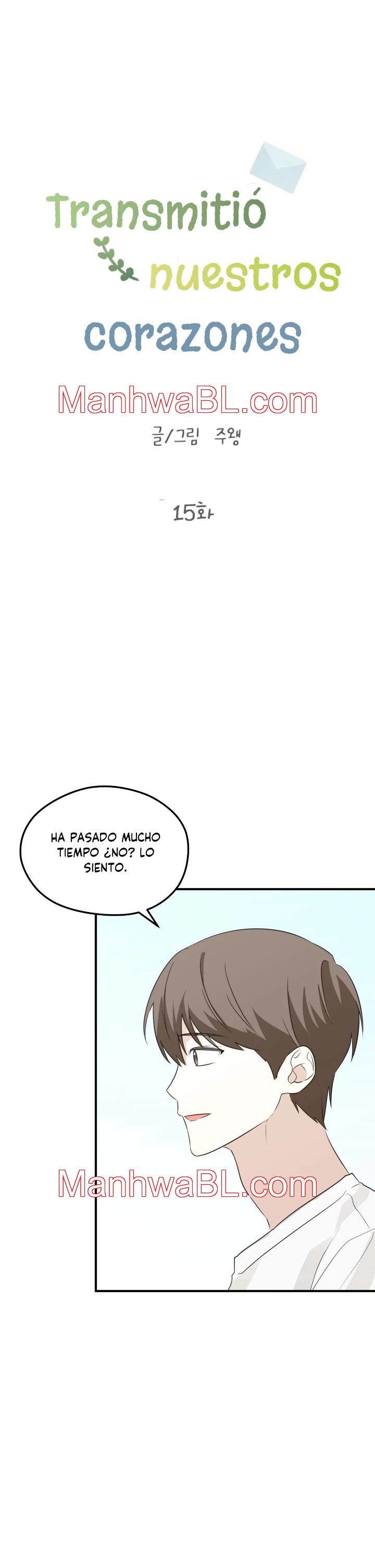 Transmitio Nuestros Corazones - Capítulo 15 manhwa