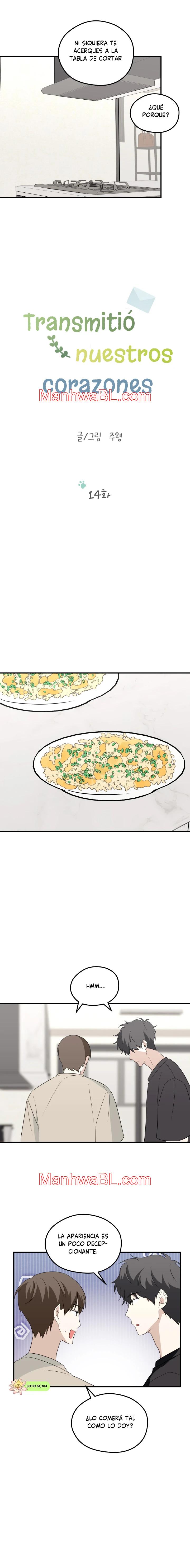 Transmitio Nuestros Corazones - Capítulo 14 manhwa