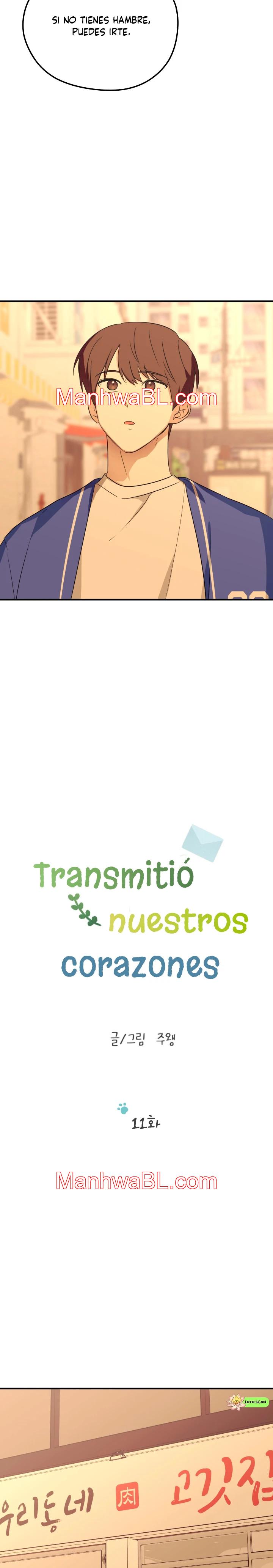 Transmitio Nuestros Corazones - Capítulo 11 manhwa