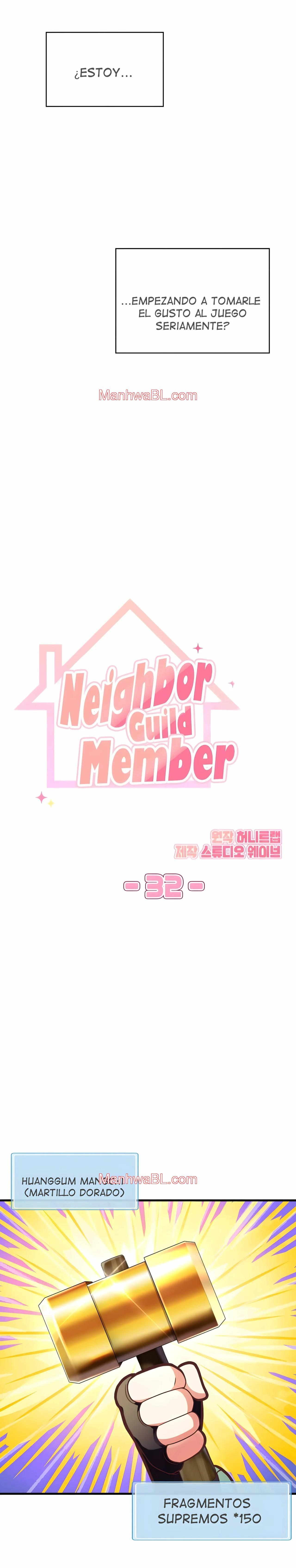 Miembro del Gremio de Vecinos - Capítulo 32 manhwa