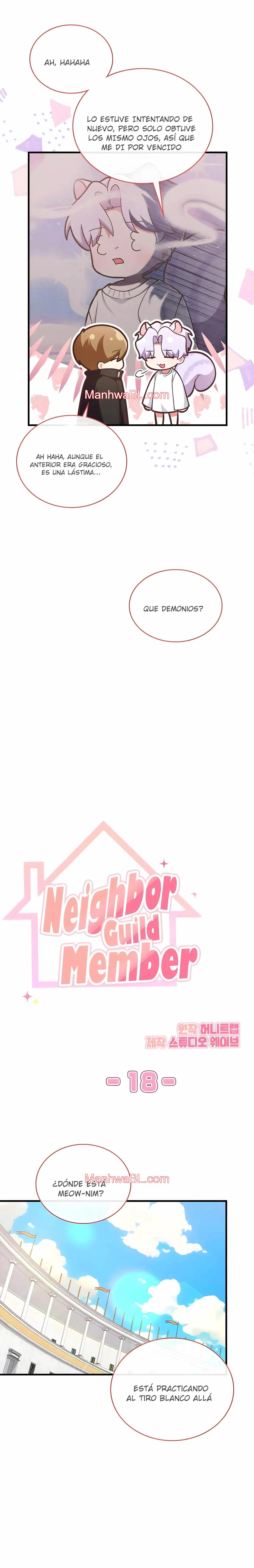 Miembro del Gremio de Vecinos - Capítulo 18 manhwa