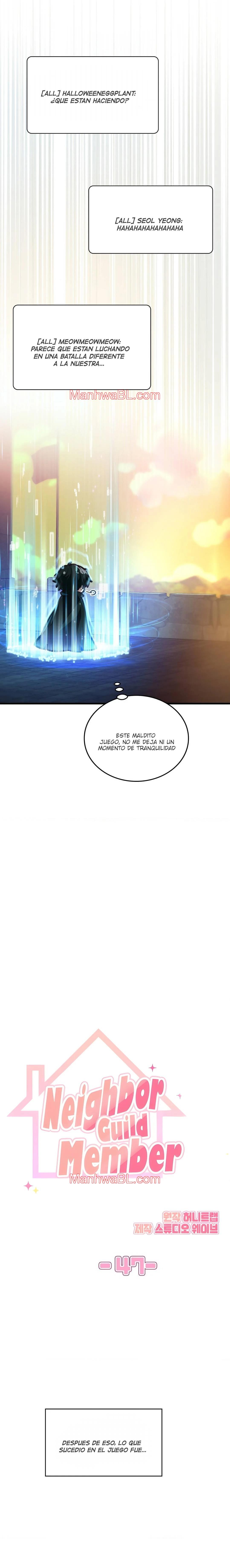 Miembro del Gremio de Vecinos - Capítulo 47 manhwa
