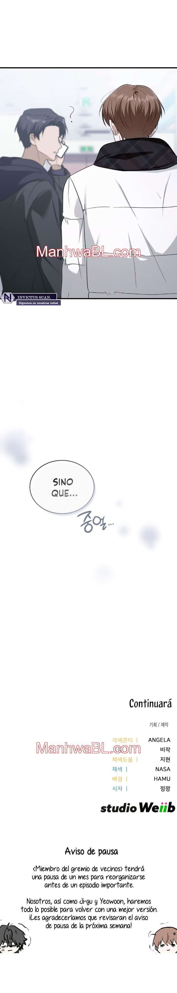 Miembro del Gremio de Vecinos - Capítulo 77 manhwa