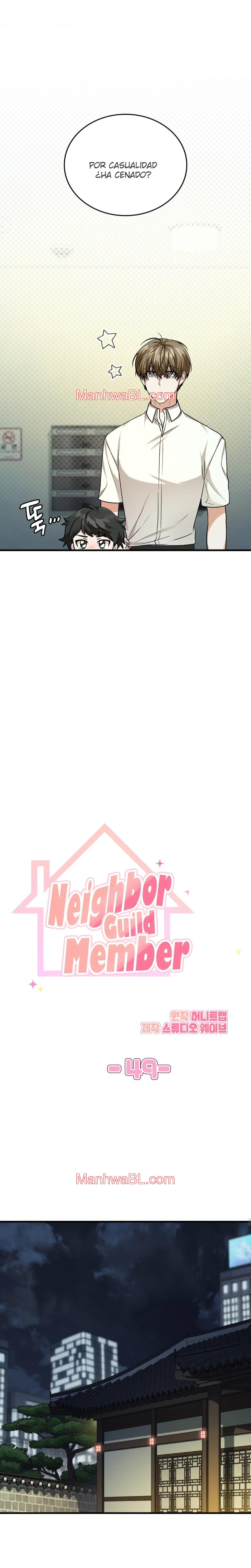 Miembro del Gremio de Vecinos - Capítulo 49 manhwa