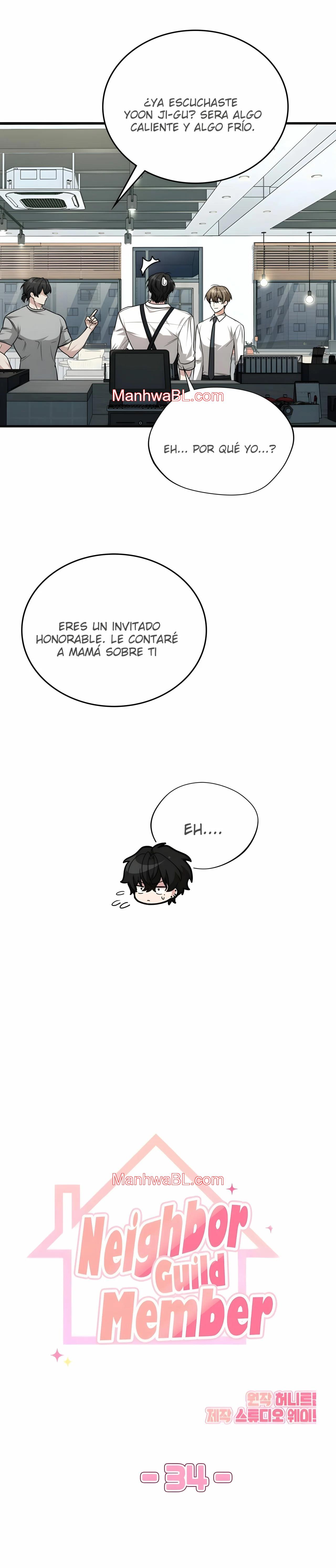 Miembro del Gremio de Vecinos - Capítulo 34 manhwa