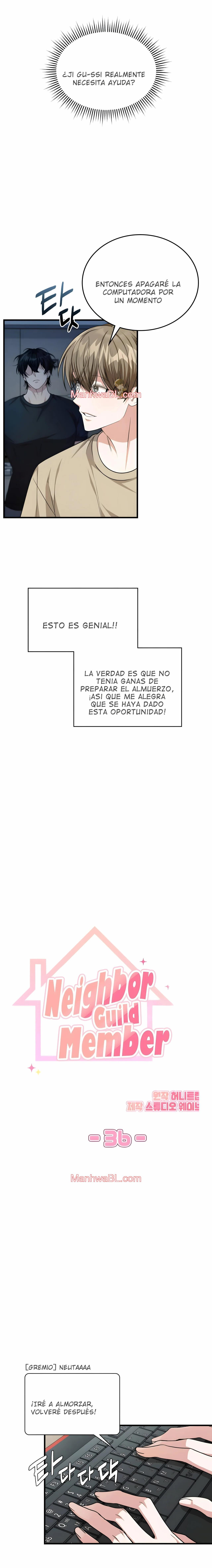Miembro del Gremio de Vecinos - Capítulo 36 manhwa