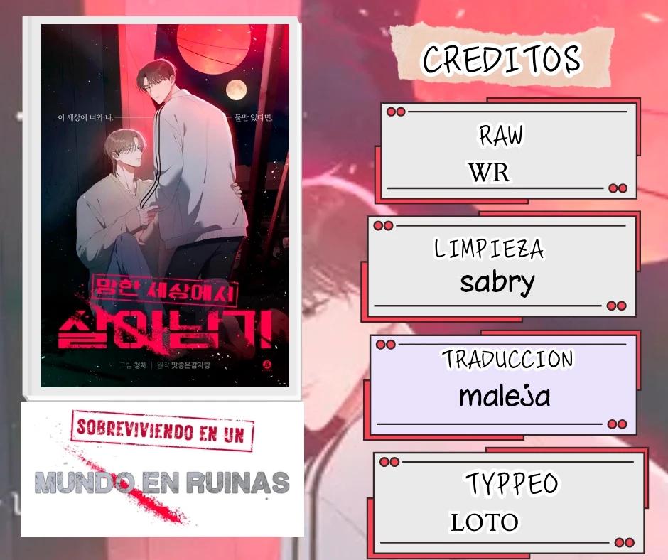 Sobrevivir en un mundo arruinado - Capítulo 24 manhwa