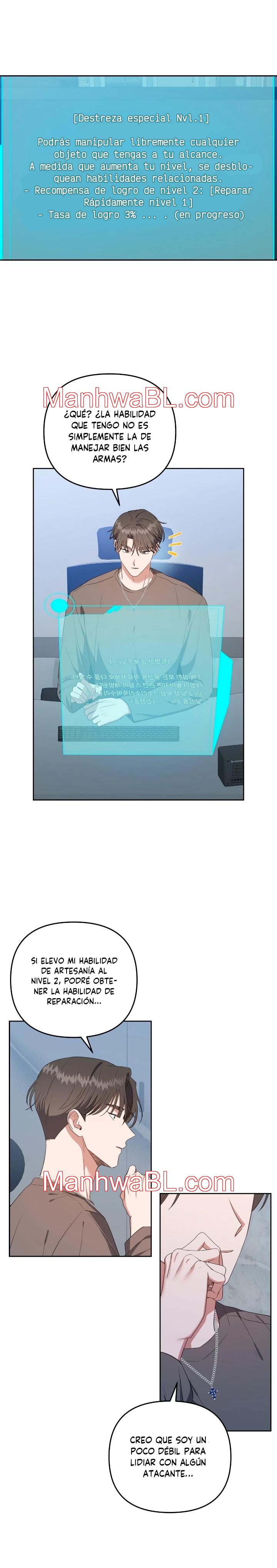 Sobrevivir en un mundo arruinado - Capítulo 3.2 manhwa