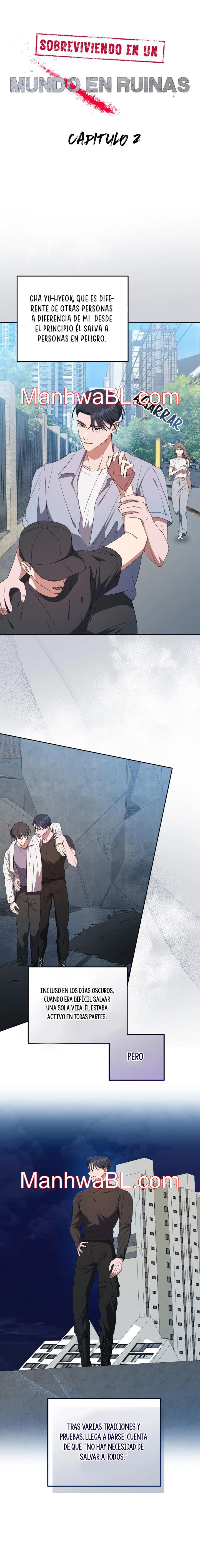 Sobrevivir en un mundo arruinado - Capítulo 2 manhwa