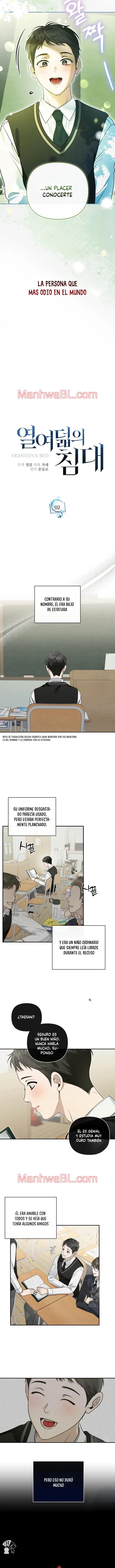 La Cama De Los Dieciocho - Capítulo 2.00 manhwa