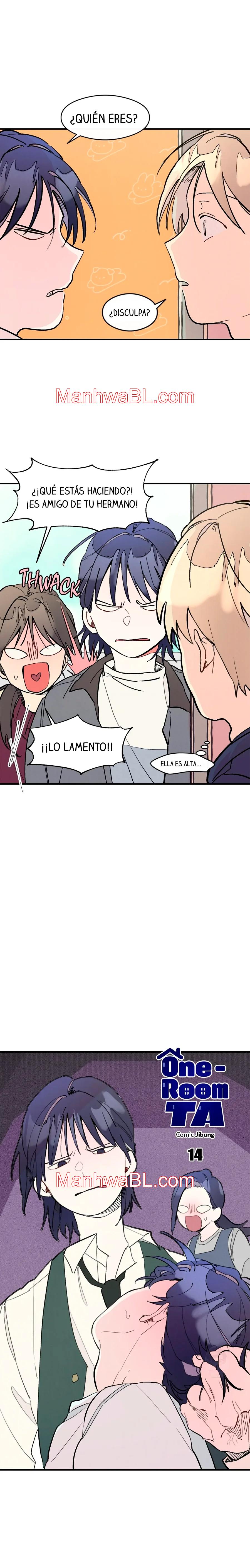 Profesor asistente de estudio tipo one-room - Capítulo 14.3 manhwa