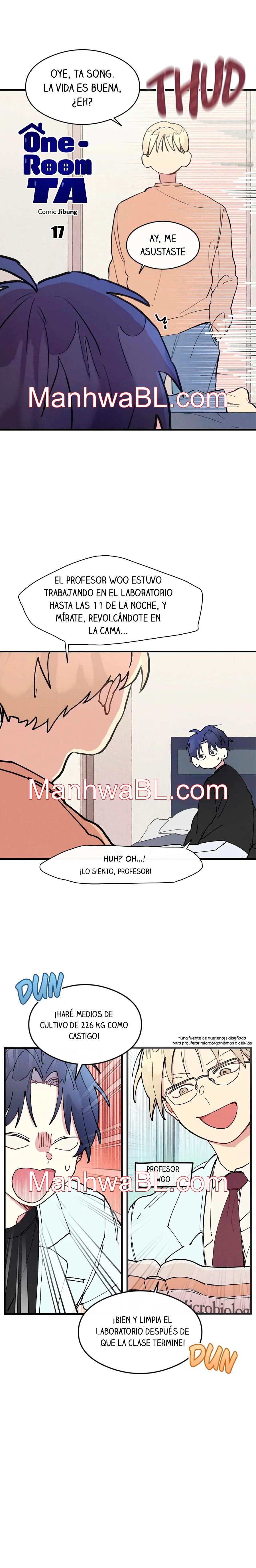 Profesor asistente de estudio tipo one-room - Capítulo 17 manhwa
