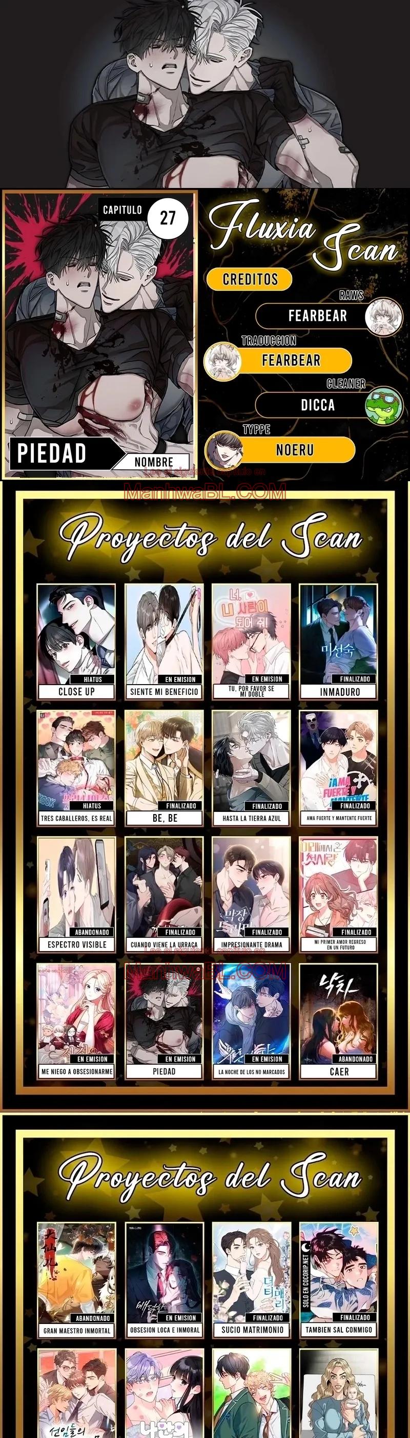 Manhwa BL Español – Leer Yaoi Online Gratis en es.mi2manga.com Piedad - Capítulo 27 manhwa