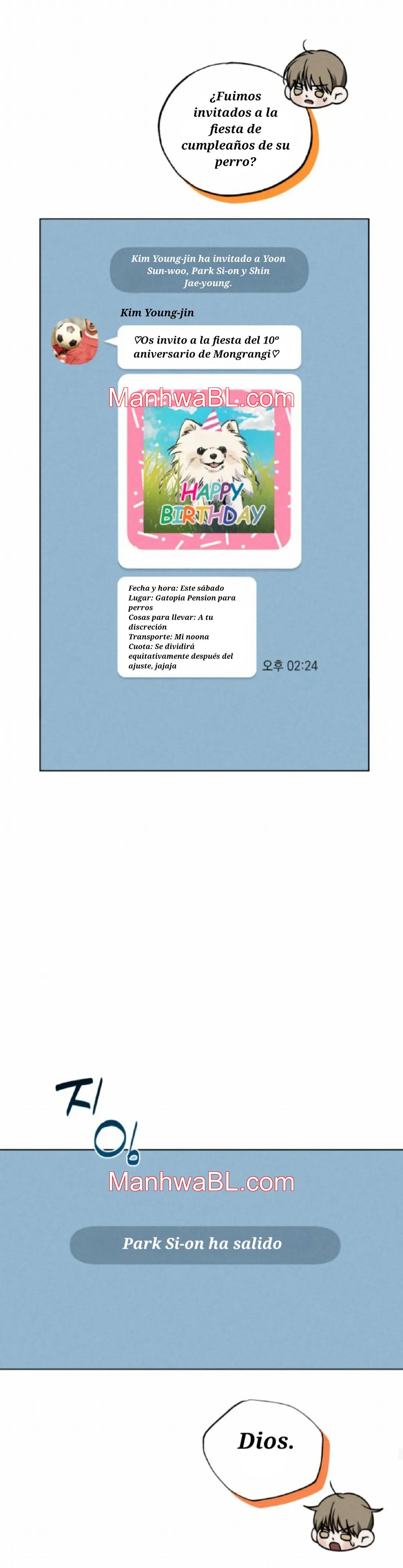 Espacio de rehabilitación - Capítulo 15 manhwa
