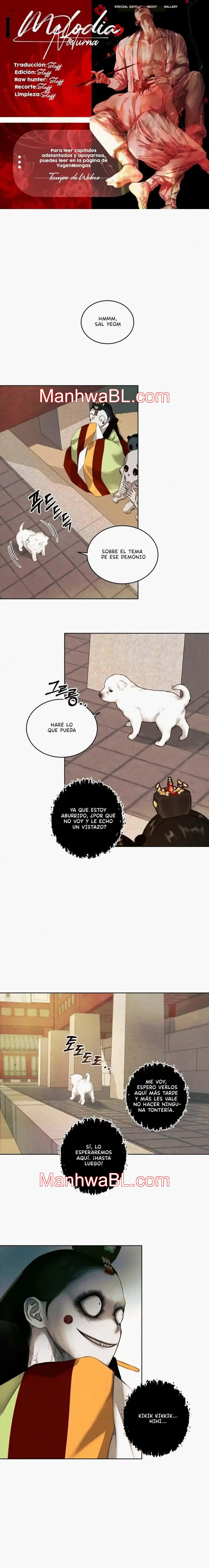 Nocturno - Capítulo 8 manhwa