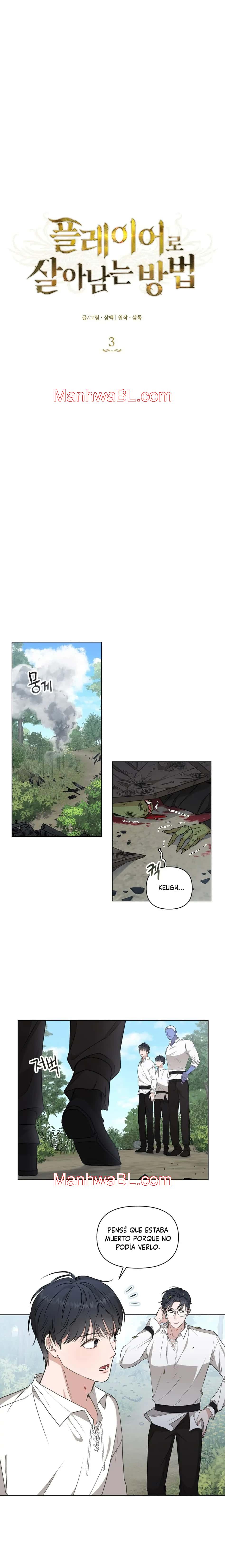 Cómo sobrevivir como un jugador - Capítulo 3 manhwa