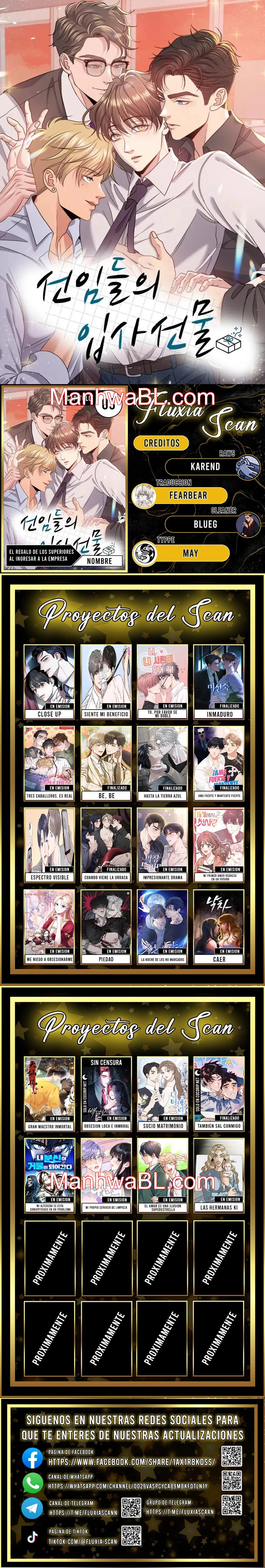 El regalo de los superiores al ingresar a la empresa - Capítulo 03 manhwa