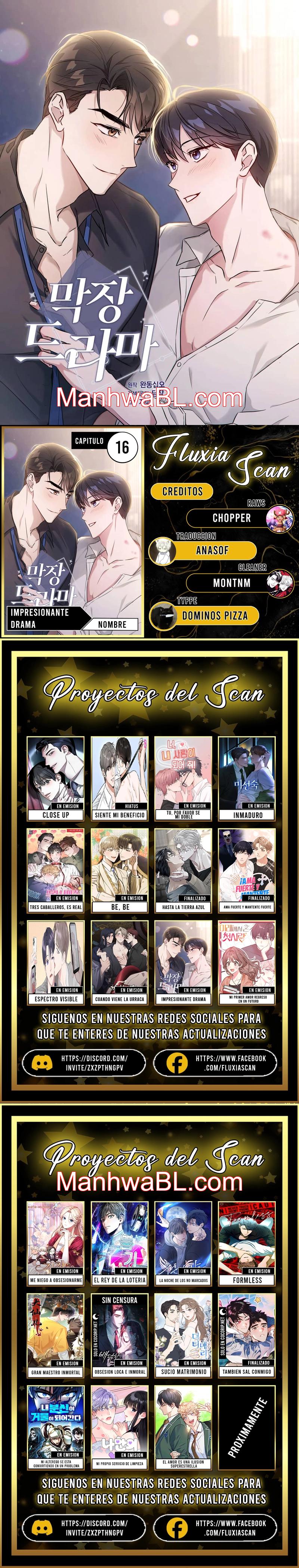 Impresionante drama - Capítulo 16 manhwa