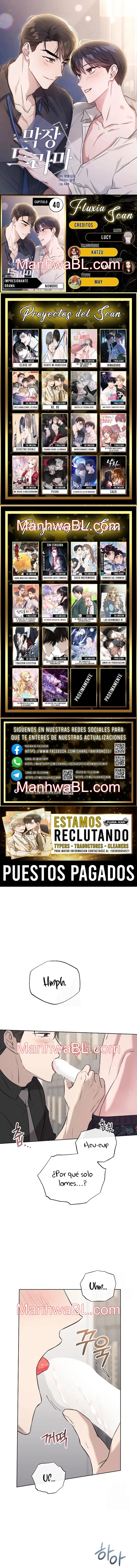 Impresionante drama - Capitulo 40 manhwa