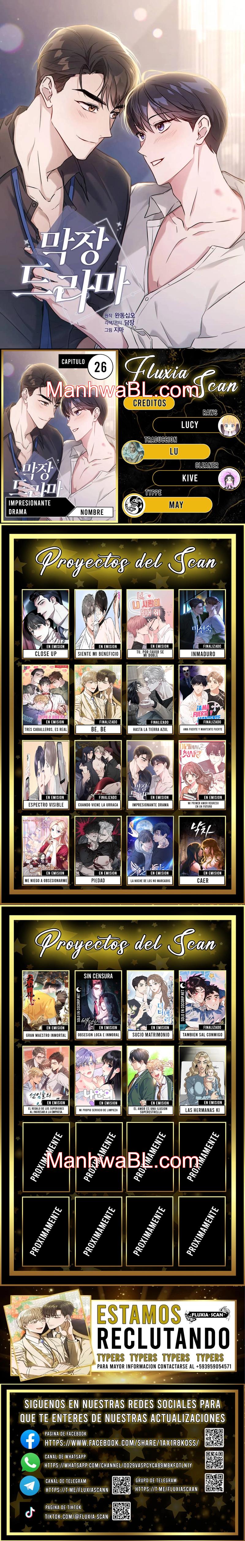 Impresionante drama - Capítulo 26 manhwa