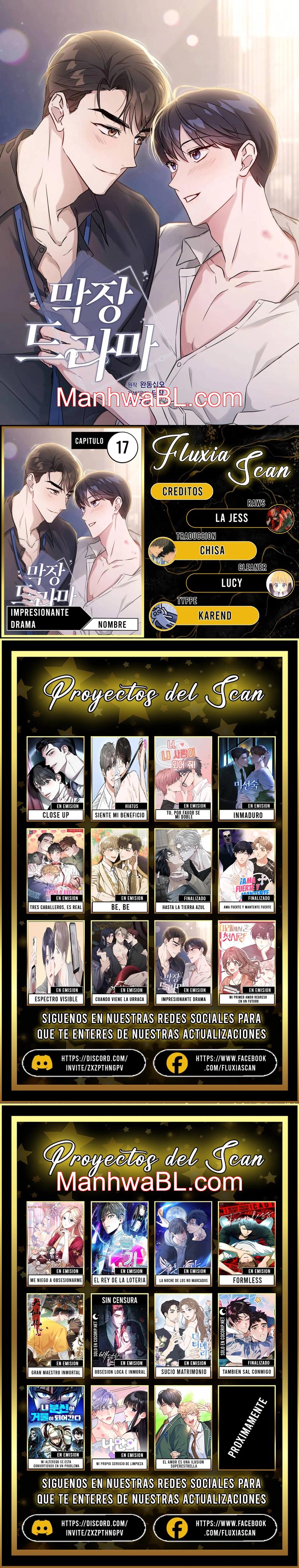 Impresionante drama - Capítulo 17 manhwa