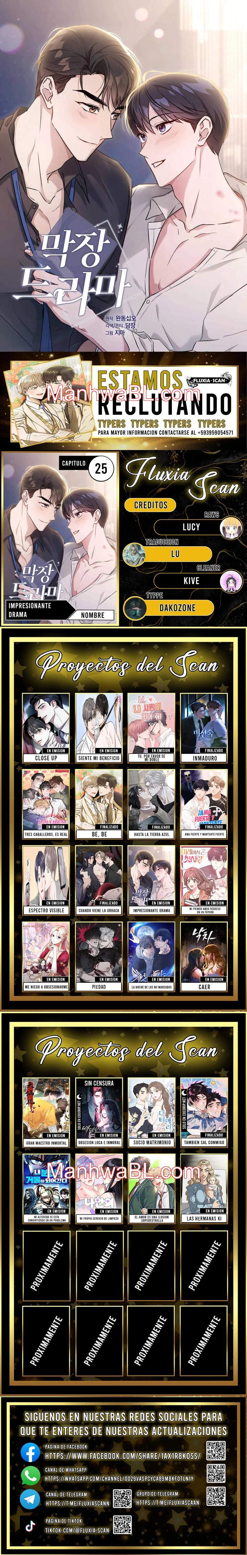Impresionante drama - Capítulo 25 manhwa