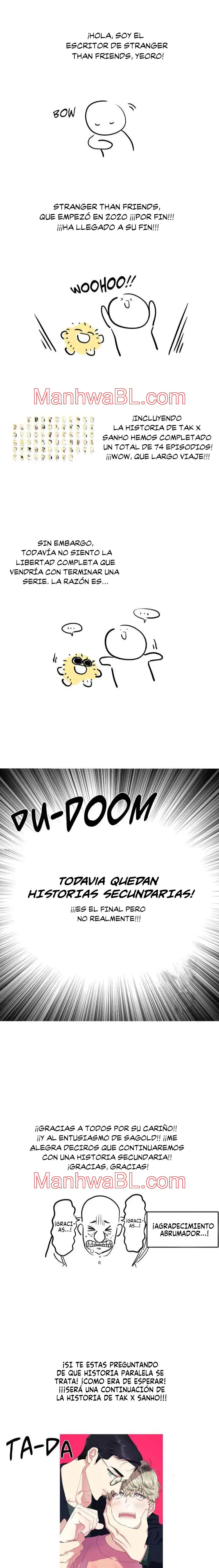 Peor que un desconocido - Capítulo 74.50 manhwa
