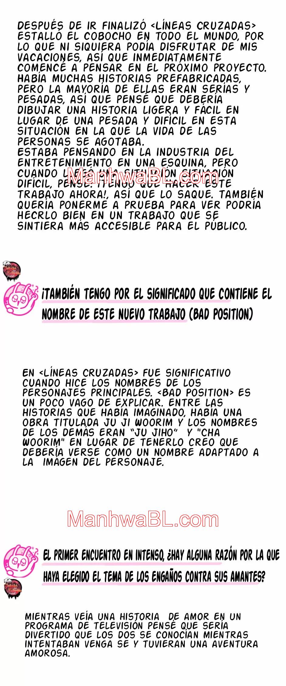 Doble rollo - Capítulo 9.50 manhwa