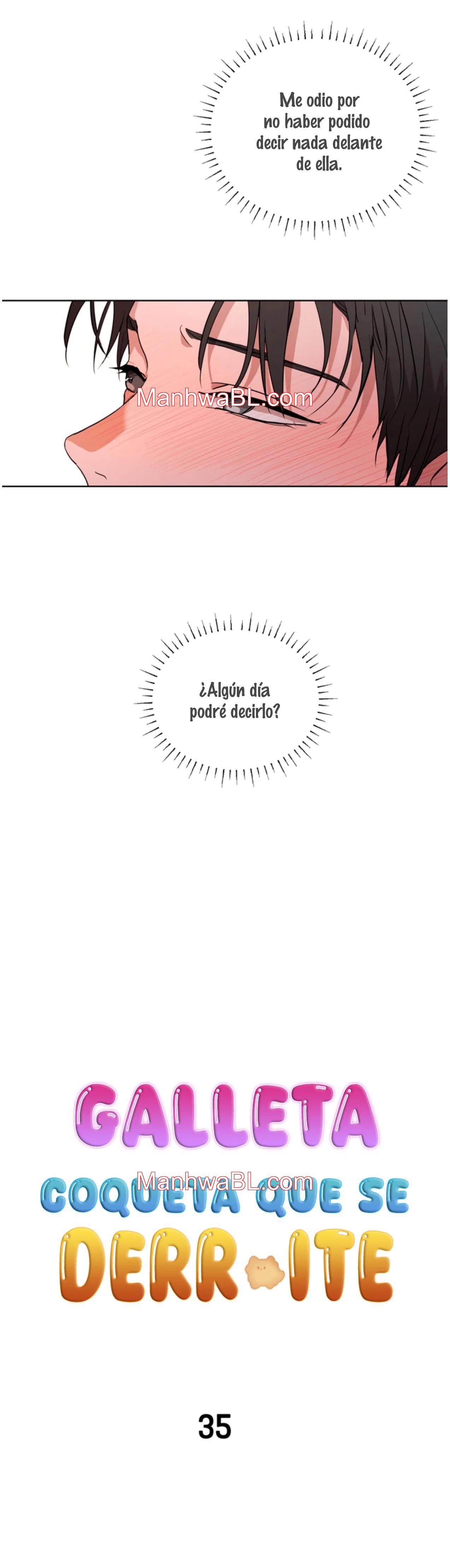 Galleta coqueta que se derrite - Capítulo 35 manhwa