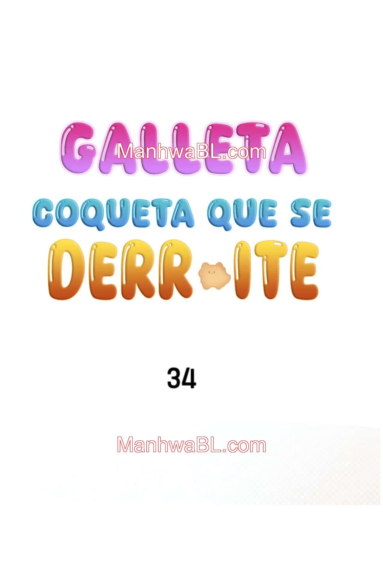 Galleta coqueta que se derrite - Capítulo 34 manhwa