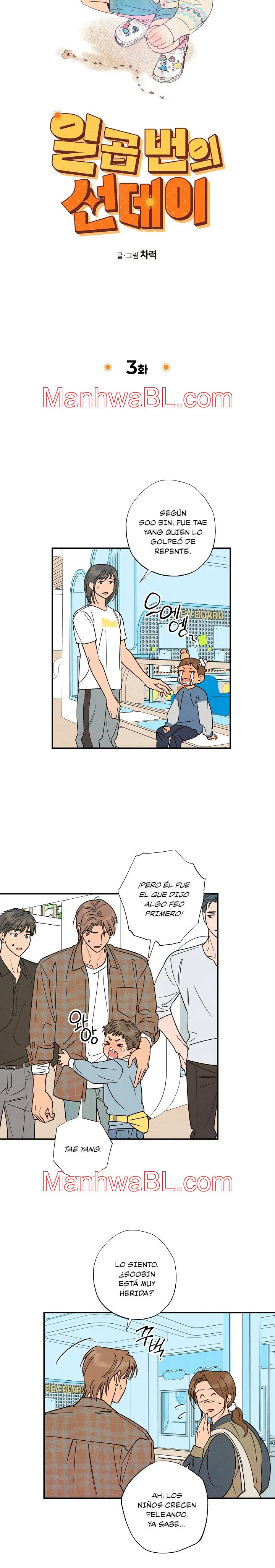 Seven Sundays - Capítulo 4 manhwa
