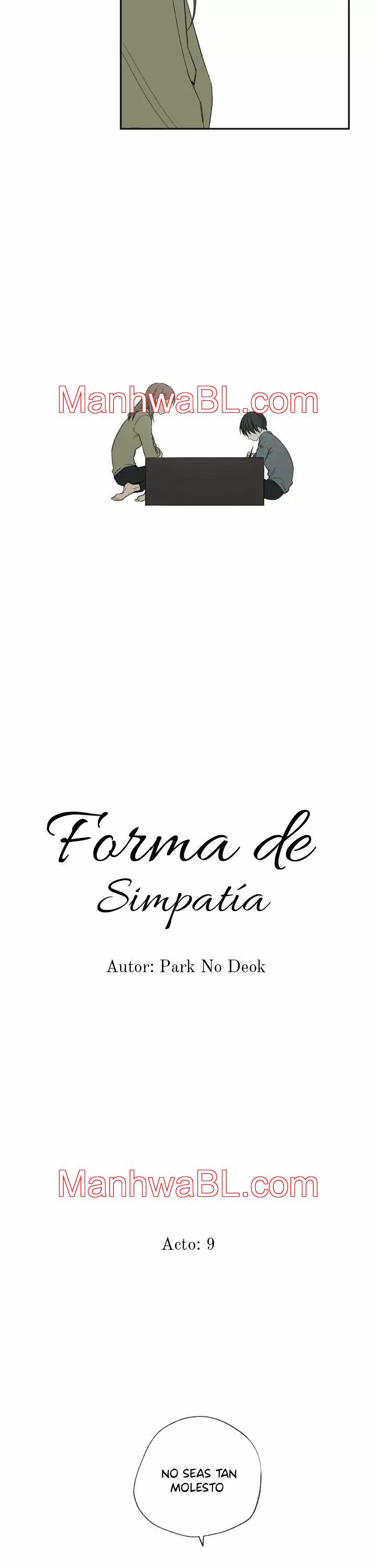 Forma de Simpatia - Capítulo 28.00 manhwa