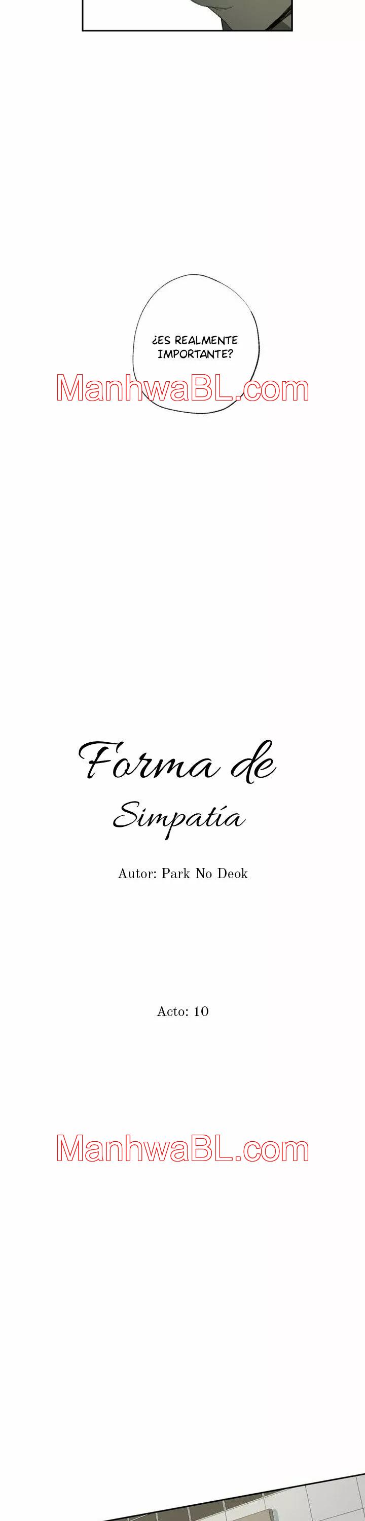 Forma de Simpatia - Capítulo 29.00 manhwa