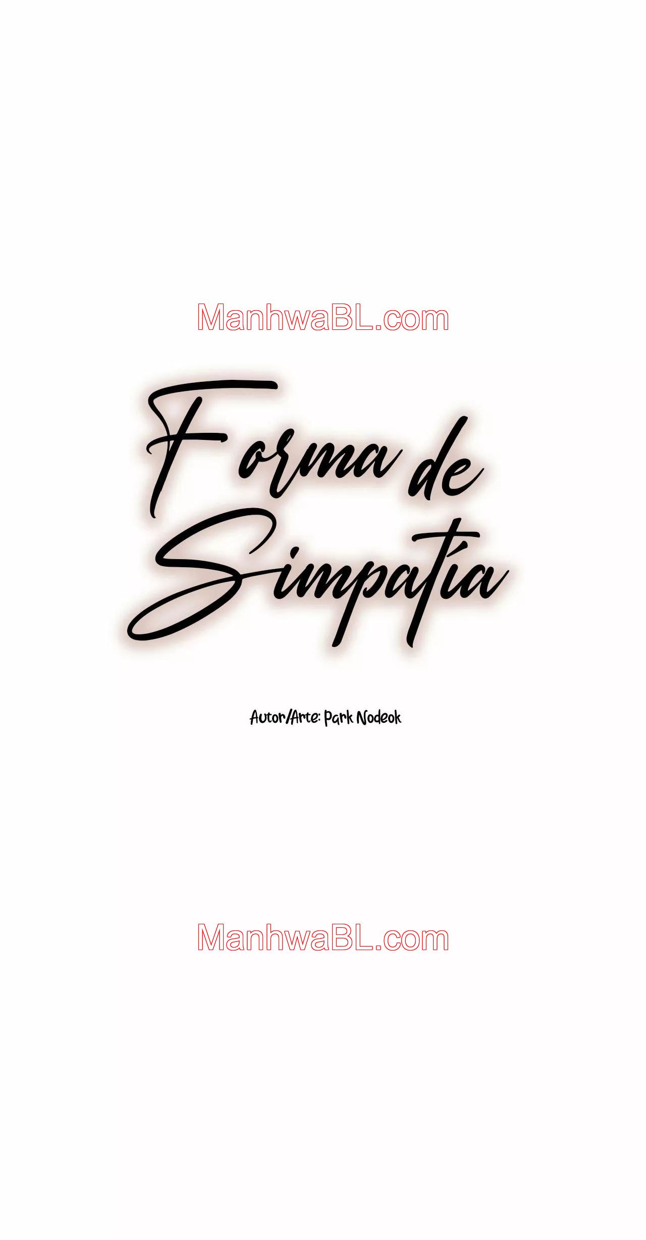Forma de Simpatia - Capítulo 8.00 manhwa