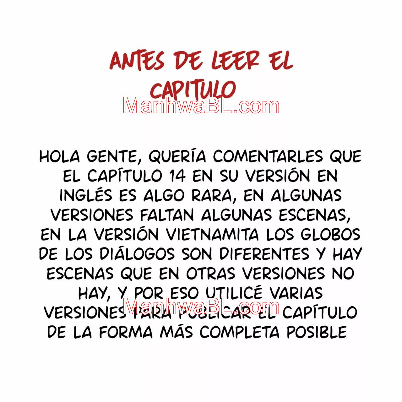 Forma de Simpatia - Capítulo 14.00 manhwa