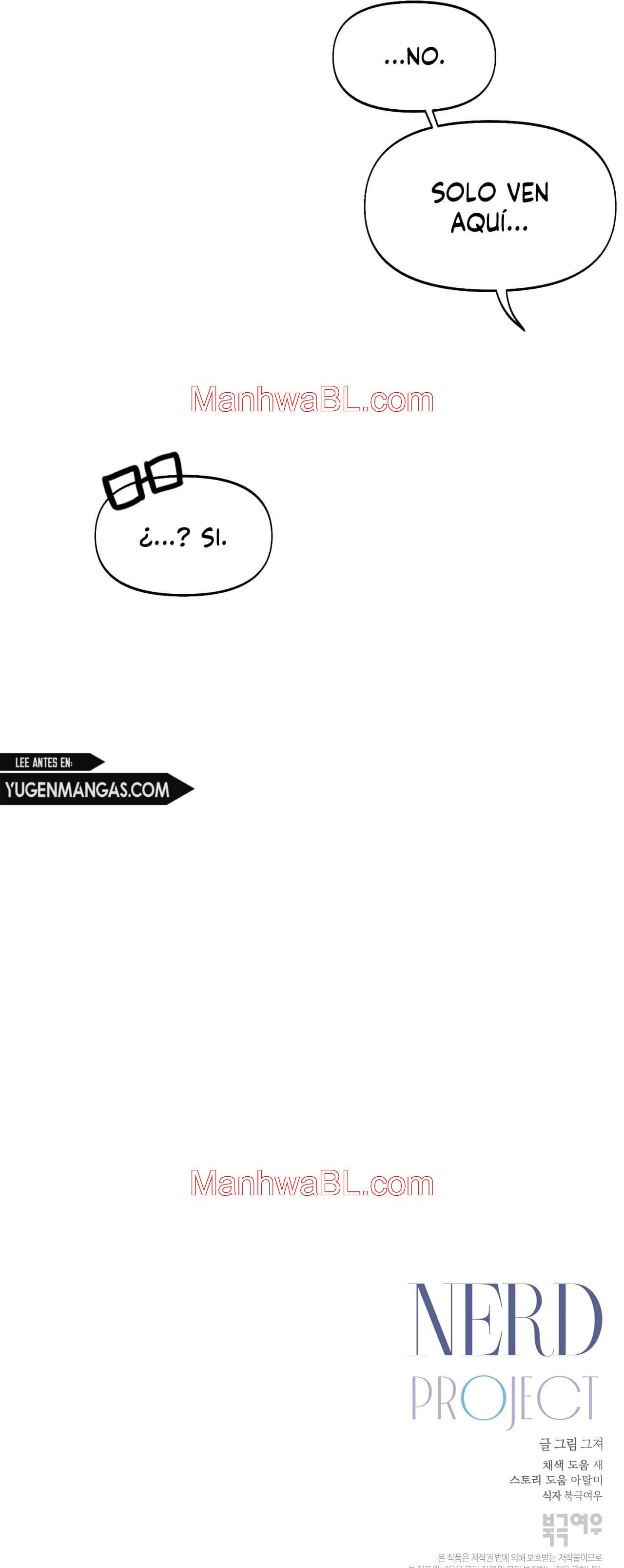 Nerd Project - Capítulo 23 manhwa