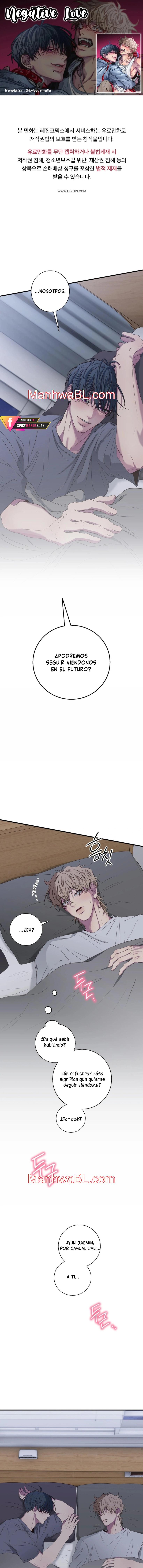 Relación negativa - Capítulo 24 manhwa
