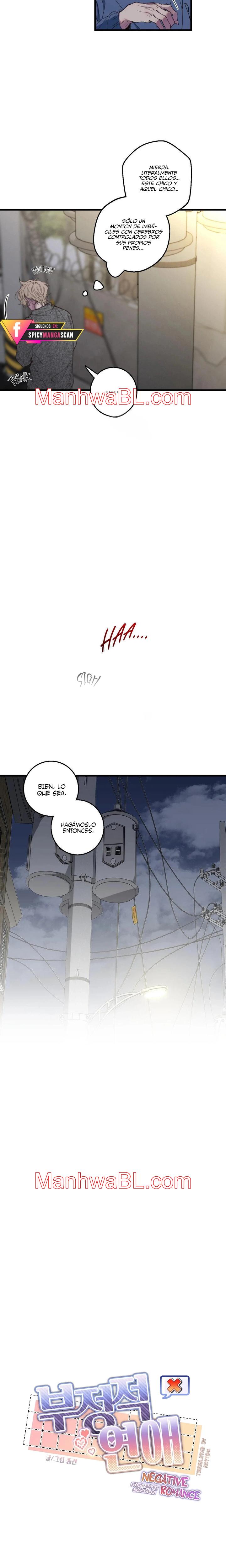 Relación negativa - Capítulo 8 manhwa