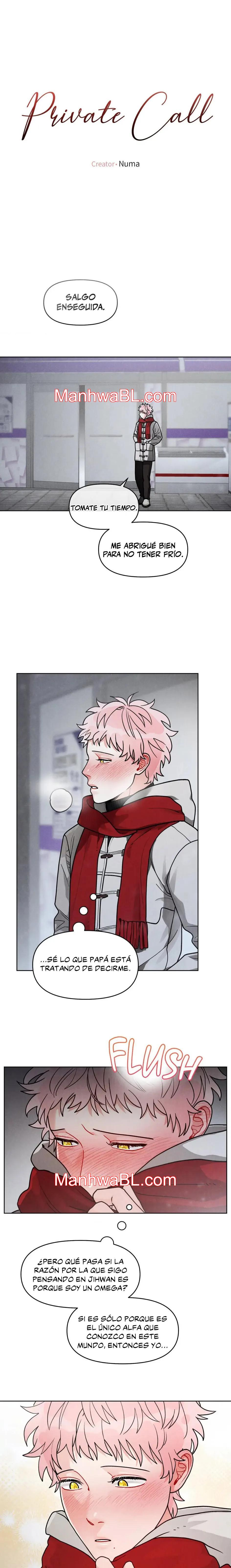 Llamada privada - Capítulo 7.2 manhwa