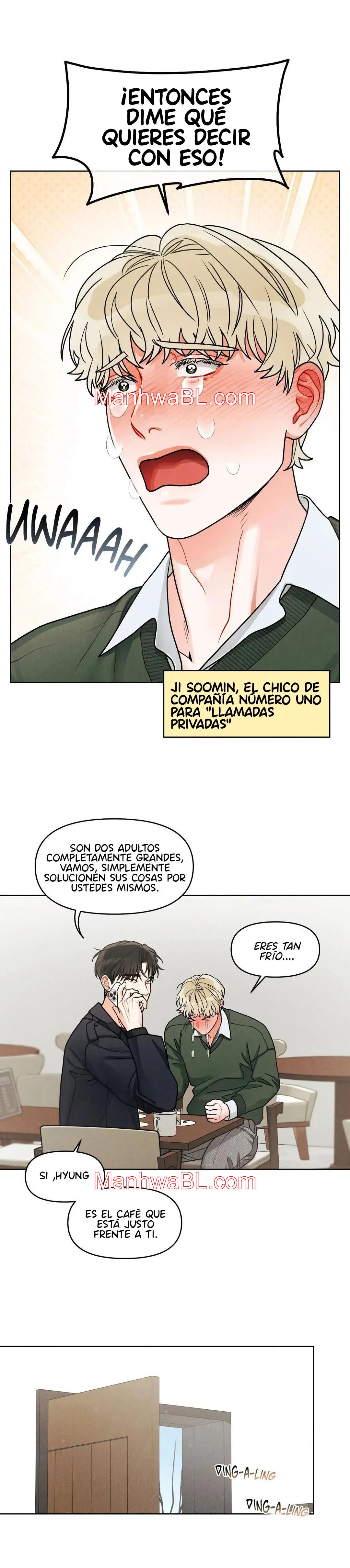 Llamada privada - Capítulo 21.3 manhwa