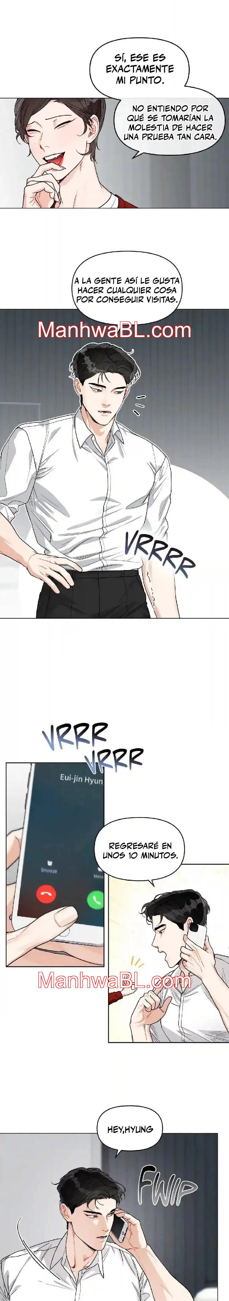 Llamada privada - Capítulo 1 manhwa