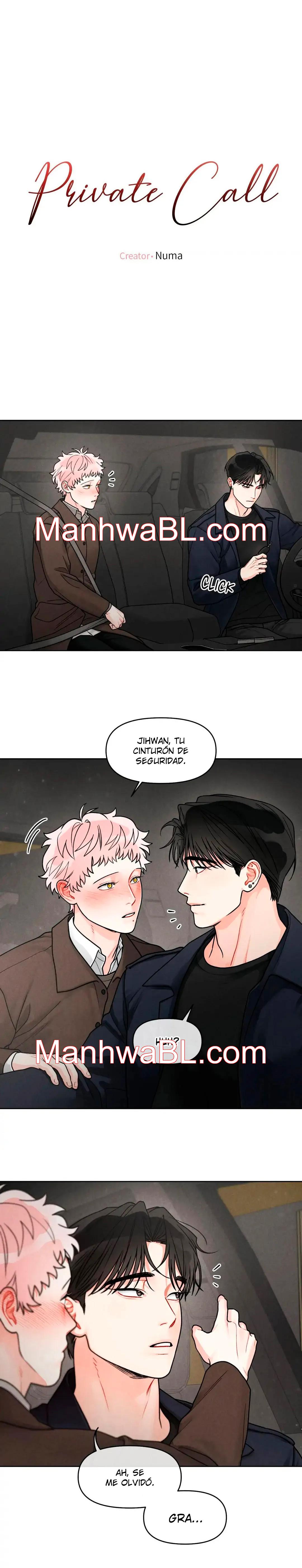 Llamada privada - Capítulo 22 manhwa