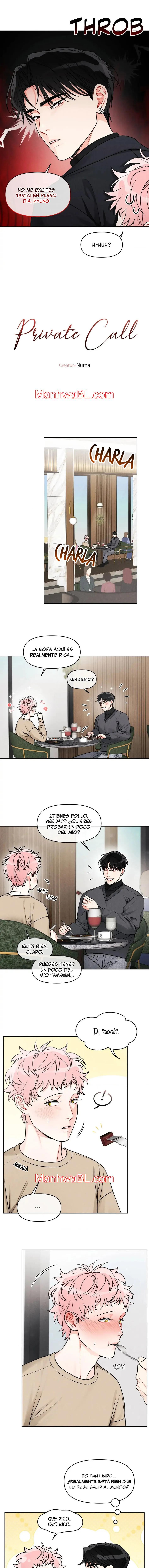 Llamada privada - Capítulo 16 manhwa