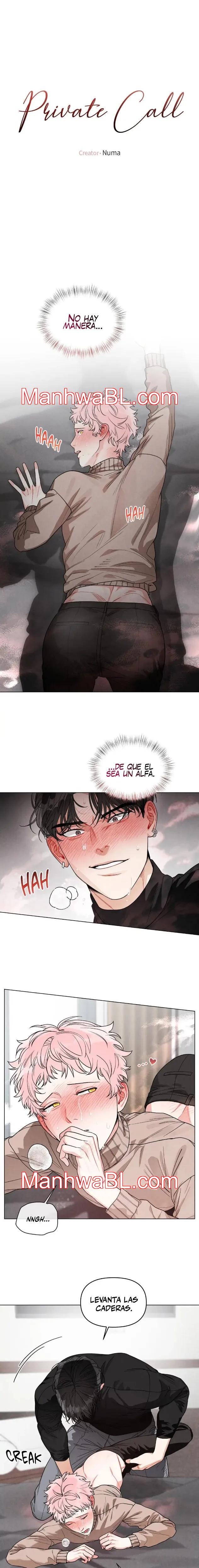 Llamada privada - Capítulo 2 manhwa