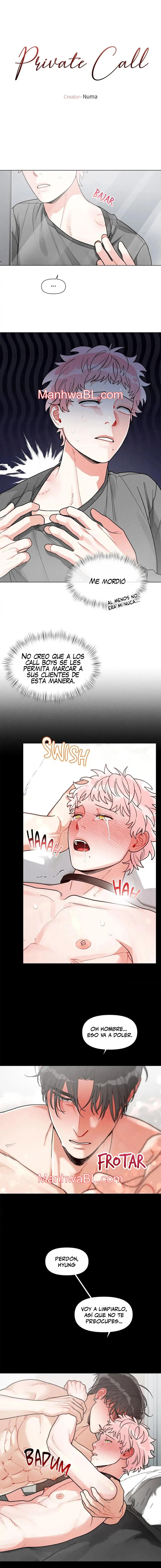 Llamada privada - Capítulo 6 manhwa